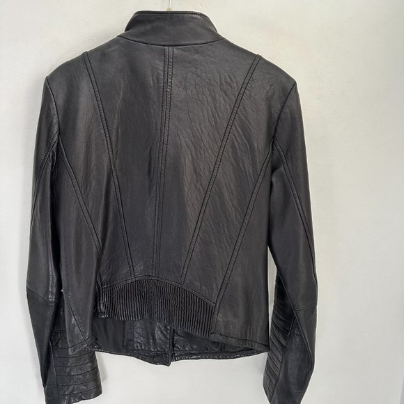 Kenneth Cole New York Leather Jacket - Picture 2 of 5